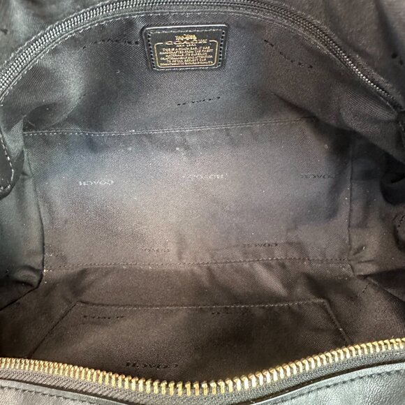 Coach Swagger 27 Satchel Leather Black - Picture 10 of 16